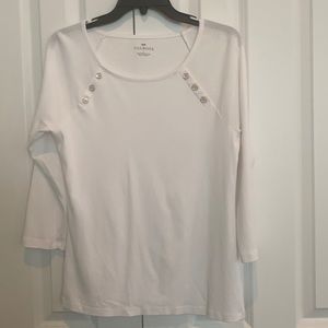 Talbots White Top
